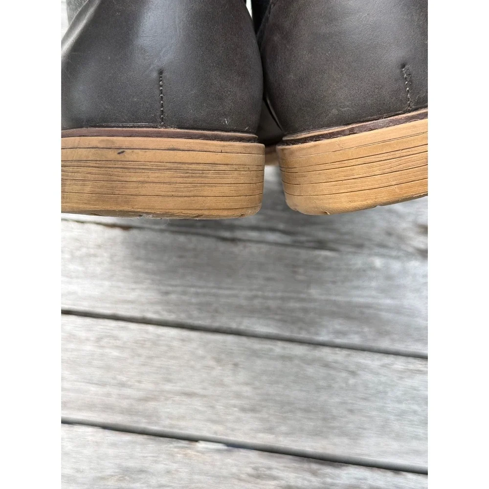 Sonoma Herring Men's Size 10M Brown Cap Toe Lace Up Side Zip Ankle Boots
